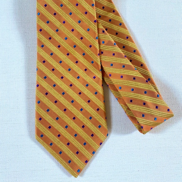 Men’s Perry Ellis Portfolio Neck Tie 100% Silk NWT - Picture 2 of 8